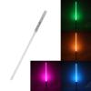 LED Flash Toy Sword, Aluminum Alloy Light Up Sword with Sound Effects and 7 Color Changing Lights, for Kids Parent Child Interaction and Friends Gifts (Silver) view 2