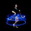 AMAZEABLES Neon Glow Poi Balls  Soft Spinning Poi Socks for Beginners, Kids & Professionals  UV Reactive Flow Art Spinning Toy, Pair (Bright Mix) view 2