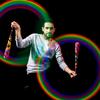AMAZEABLES Neon Glow Poi Balls  Soft Spinning Poi Socks for Beginners, Kids & Professionals  UV Reactive Flow Art Spinning Toy, Pair (Bright Mix) view 3