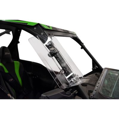 TUSK Wing Vent Kit 17" Wing with 1 3/4" Roll Cage Clamps for Polaris RZR Trail S 1000 Ultimate 2021-2026