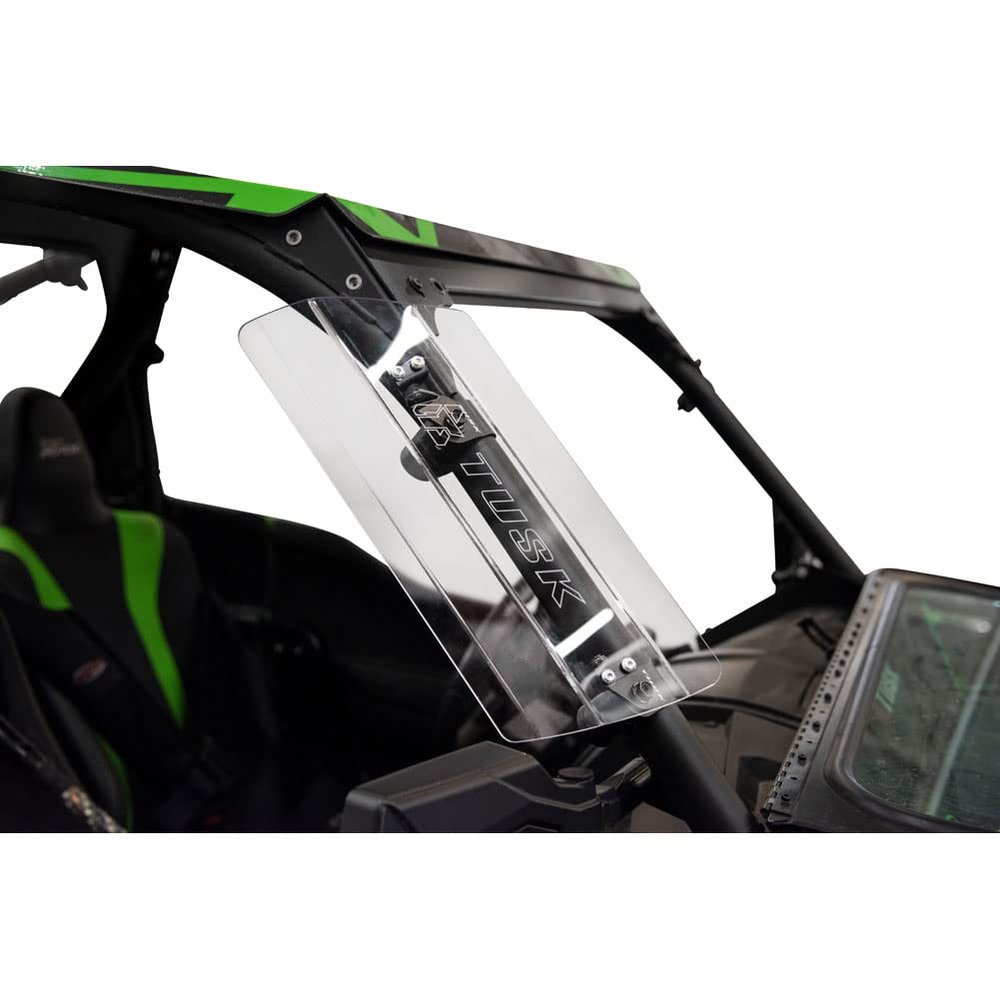 TUSK Wing Vent Kit 17" Wing with 1 3/4" Roll Cage Clamps for Polaris RZR Trail S 1000 Ultimate 2021-2026