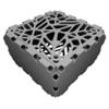 Oakland Living Zen/2 Half Cube Facet - 16 Facet Set  Grey view 3