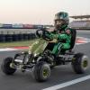 Costzon Kids Pedal Go Kart, 4-Wheel Ride On Toy with Gear Shifter, Handbrake, Adjustable Seat, Steering Wheel & Non-Slip Big Wheels, Off-Road Pedal Go Cart for Boys & Girls Aged 3+ (Green) view 2