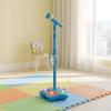 Kids Microphone with Stand- All in on-e Microphone Toy for Birthday Parties Singing, kar-aoke Machine Toy with Speaker & Flashing Stage Lights view 3