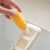1Set Baby Bottle Cleaner Brush, 4-in-1 Practical Baby Bottle Brushes with Long Handle for Breast Pumps, Nipples, Straw, More Yellow.. view 4