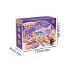 Kids Play Kitchen - 33 Pieces Mini Tea Set, Fun Safe Cooking Playset for Boys Girls, Material with Realistic Accessories, Pretend Kitchen Game for Birthday Christmas New Year Easter Home Indoo view 2