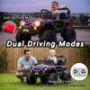 12V Electric Ride-on Car for Kids, Equipped with Dual 380W 16,000RPM Motors, Bluetooth Music Player, LED Lights and Safety Belt, an Ideal Gift for Boys and Girls view 4