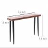 1:12 Miniature Bar Table Set, Wooden Dollhouse Natural Wood Finish, Doll Furniture (1 Table) view 4