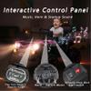 12V Electric Ride-on Car for Kids, Equipped with Dual 380W 16,000RPM Motors, Bluetooth Music Player, LED Lights and Safety Belt, an Ideal Gift for Boys and Girls view 4