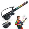 CL FUN Kids Electric Guitar, Multi-Functional Guitars with DJ Turntable and Lights, Music Toys for Kids Ages 3-5 5-9 9-12 view 1