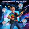 CL FUN Kids Electric Guitar, Multi-Functional Guitars with DJ Turntable and Lights, Music Toys for Kids Ages 3-5 5-9 9-12 view 2