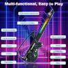 CL FUN Kids Electric Guitar, Multi-Functional Guitars with DJ Turntable and Lights, Music Toys for Kids Ages 3-5 5-9 9-12 view 3