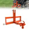 FinerFurnis Heavy Duty 3-Point Quick Hitch Receiver for Tractor  Category 1, 10,000 lbs Capacity, Suitcase Weight Brackets & Towing Ball Included, Compatible with Kubota, Kioti, Yanmar  view 1