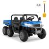 24V Ride on Dump Truck for Kids, 2 Seater Ride on Cars with Auto-Lifting Bed, Shovel,4x75w Motors, Music, LED Light, Parent Remote Control & 6 Wheels,Perfect Ride on Truck Gift for Boys Girls view 4