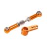 RC Models Components For Mjx For Hyper Go 16207 16208 16209 16210 H16 1/16 Upgrade Steering Rod Steering Linkage Servo Arms Remote Control Car(Gold) view 1