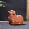 Tea Pets-Purple Sand Twelve Zodiac Tea Pet Creativity Can Be Raise Tea Play Accessories Cute Dragon Statue Tea Set Ornament (Red-H) view 1