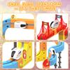 Electric Train Set for Kids,114PCS 3D Racing Track Set with Electric Train,Race Car Track Easy,Motorized Car, STEM Learning Gift view 4