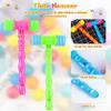 ywzmsd 10Pcs Squeaky Hammer Toy 4x9 Inch Cartoon Interactive Thicken Plastic Toy Hammer with Sound for Party Favor Game Punishment view 4