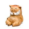 Tea Pets-Purple Sand Tea Pett Little Tiger Decoration Zodiac Brushed Clay Painted Handmade Adorable Tea Playing Tea Set Accessories view 1