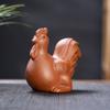 Tea Pets-Purple Sand Twelve Zodiac Tea Pet Creativity Can Be Raise Tea Play Accessories Cute Dragon Statue Tea Set Ornament (Red-L) view 1