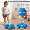 AITIDE Magic Bouncing Ball, Magic Bouncing Ball with 6 Light, Dual Form Freely Switchable, Parent-Child Interaction Suitable for Indoor & Outdoor Use (Pink) view 3