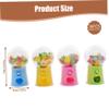 16PCS Mini Gumball Machine Erasers Colorful Fruit Eraser Set for Kids Party Prizes view 2
