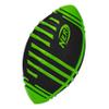 Nerf Weather Blitz Foam Football for All-Weather Play - Easy-to-Hold Grips Great for Indoor and Outdoor Games - Green, Pack of 2 view 1