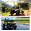 24V Ride On Toys for Big Kids, 2 Seater Electric UTV Car with Remote Control, 4-Wheeler Suspension, Soft Start, 3 Speeds, Led Lights, Bluetooth, Ride on Truck Kids 2-8 Years view 3