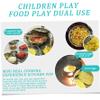 Bemonew 25PCS Stainless Steel Kids Pots and Pans Playset Safe Kitchen Accessories for Pretend Play view 4