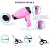Bemonew Girls Beauty Hair Salon Playset Pretend Play Makeup & Dress Up Accessories view 3