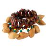 African Tribal Style Nuts Handbell Drum, Nut Shell Percussion Instrument, Lightweight Solid Wood Musical Accessories with Durable Material, Perfect for Kids Toys and Parent Child B view 1