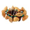 African Tribal Style Nuts Handbell Drum, Nut Shell Percussion Instrument, Lightweight Solid Wood Musical Accessories with Durable Material, Perfect for Kids Toys and Parent Child B view 3