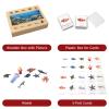ancona Ecosystem- Coral Reef Animals, Spanish/English Bilingual, Montessori Preschool Memory Matching Game Box Set with Animal Figurines & 3-Part Cards, Early Education Toy view 2