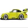1:18 Scale Diecast Model Car Compatible for Porsche RWB Genki Yellow Jada Pink Slips 36472 view 4