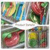 Bemonew Kids Pots and Pans Playset Pretend Play Kitchen Accessories with Dish Drainer view 3
