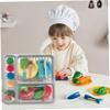 Bemonew Kids Pots and Pans Playset Pretend Play Kitchen Accessories with Dish Drainer view 4