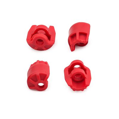 RC Repairs Components For Arrma 6S 1/7 1/8 For Universal Plastic Shock Absorber Cap RC Upgrade And Replacement Parts(Red)