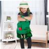 Bemonew 7PCS Kids Gardening Kit Sun Hat, Apron & Tools Set for Toddlers (Height 45.28-57.09 Inch) view 2