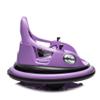 12V Ride On Bumper Car for Kids 1.55 Years, Electric Bumper Car with Parent Remote, LED Lights, Bluetooth Music, 360 Spin, Anti-Collision Padding & 5-Point Safety Belt (Purple) view 1