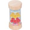 3.7x1.9" Wooden Baby Rain Stick Colorful Bead Rattle Tube Sensory Musical Toy view 1