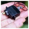FFYTRGQWU DC 3V-6V 12g Metal Gear 360 Degree Steering Gear M10 Electronic Starter for Climbing Car Servo Five-Wire Without Drive Plate view 1