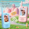 ciciglow Video Walkie Talkies for Kids, 2 Pack Handheld Rechargeable HD Video Intercom, 500m Range 2 Way Radio with 2in Screen, Christmas Birthday Gifts view 4