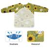 Bolaz Sunflower Cat Painting Smocks for Kids 2-4 Art Smocks Eating with Pockets Toddler Infant Children Apron view 2
