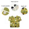 Bolaz Sunflower Cat Painting Smocks for Kids 2-4 Art Smocks Eating with Pockets Toddler Infant Children Apron view 3