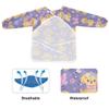 Bolaz Dog Lovely Bichon Frise Painting Smocks for Kids 2-4 Art Smocks Eating with Pockets Toddler Infant Children Apron view 2