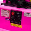 12V Ride On Bumper Car for Kids 1.55 Years, Electric Bumper Car with Parent Remote, LED Lights, Bluetooth Music, 360 Spin, Anti-Collision Padding & 5-Point Safety Belt (Rose Pink) view 4