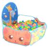 Bemonew Foldable Foam Kids Ball Pit with Basketball Hoop Tear-Resistant Play Tent (Balls Not Included) view 1