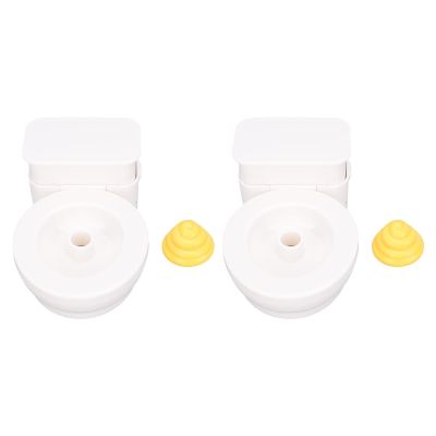 Pilipane Air Pressure Toilet Toy Miniature Commode Model Toy Hilarious Prankster Joke Stuff for Boys Girls Creative Design Fun Novelty Present Safe ABS Material 188g 80x125x55mm 2 Pack
