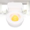 Pilipane Air Pressure Toilet Toy Miniature Commode Model Toy Hilarious Prankster Joke Stuff for Boys Girls Creative Design Fun Novelty Present Safe ABS Material 188g 80x125x55mm 2 Pack view 3