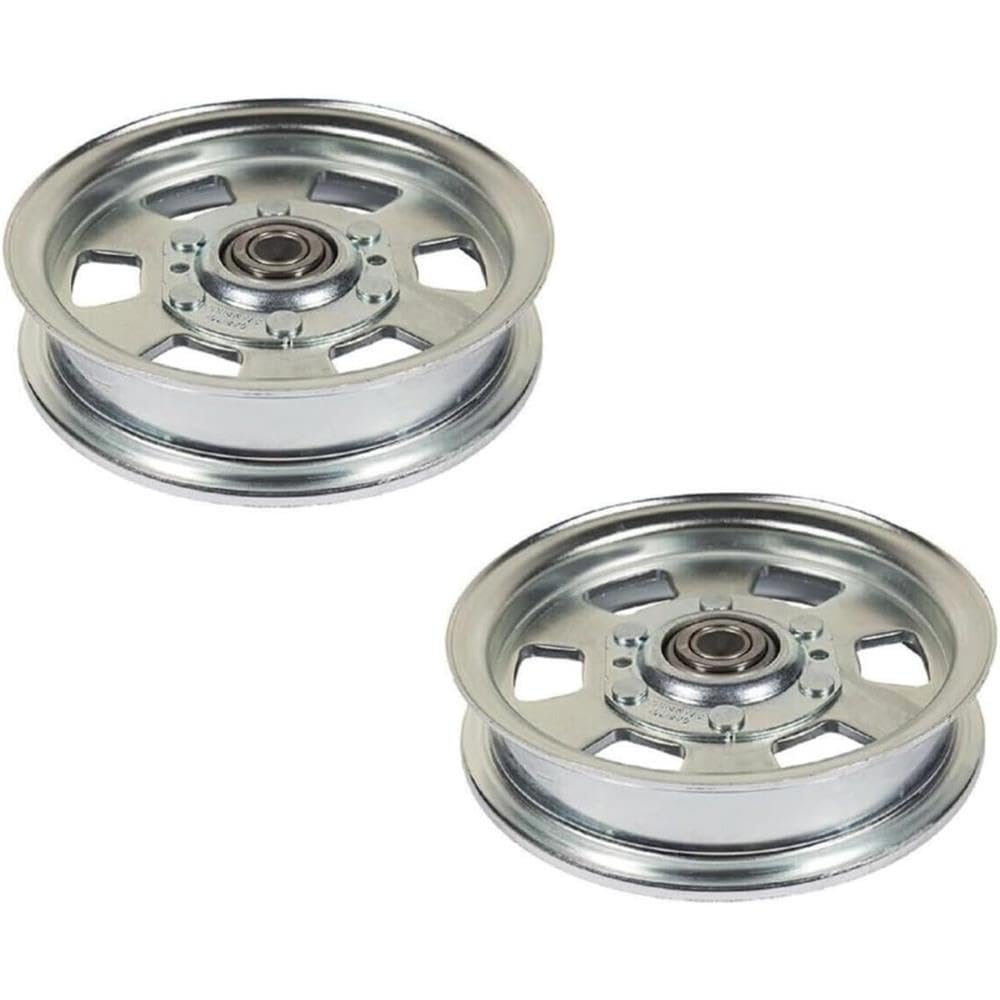 2 Pack Flat Pulleys 033-7201-25 033-7201-00 033-2000-00 ZT MZ Replacement for Bad Boy